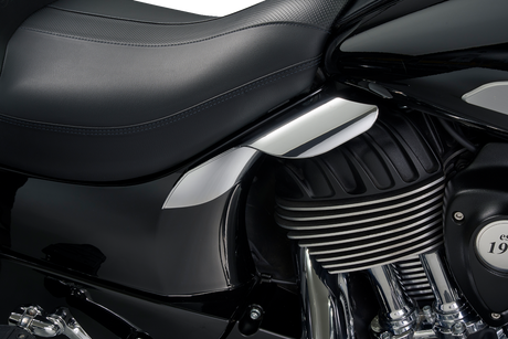 Heat Deflectors - Chrome - Indian 2014 - 2023