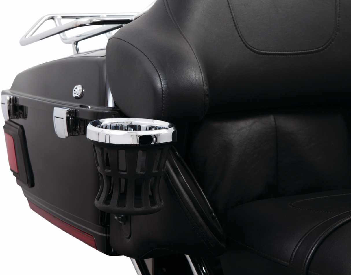 Drink Holder - Gen 2 - Chrome - Passenger - Black Mount 2014 - 2024