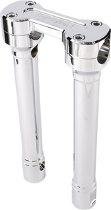 Risers - Hole Shot - 10\" - Chrome