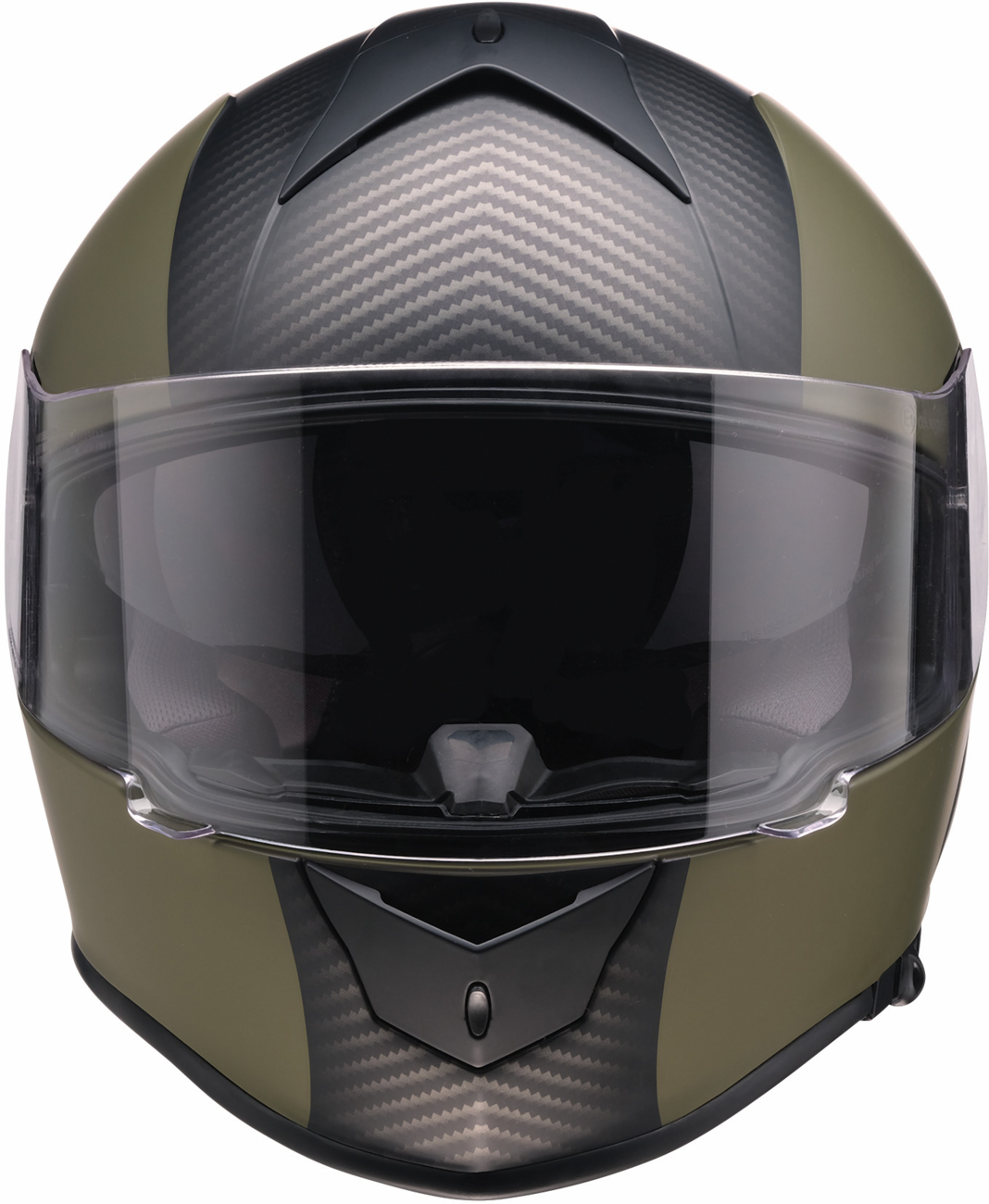 Warrant Helmet - Carbon - Green - XS
