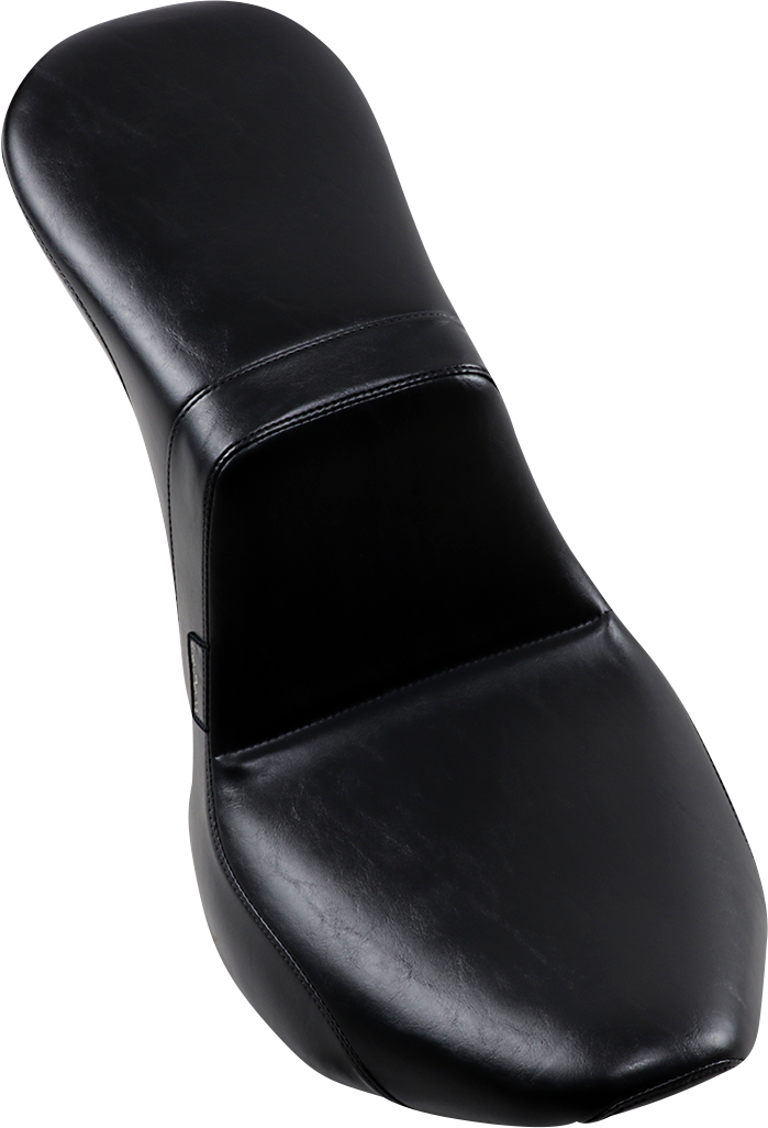 Daytona 2-Up Seat - Without Backrest - Smooth - Black - FX/FL \'18-\'23 2018 - 2023