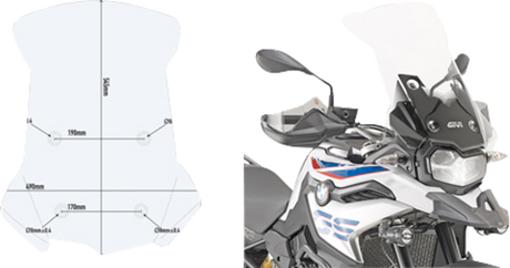 Windshield - Clear - BMW 2018 - 2023