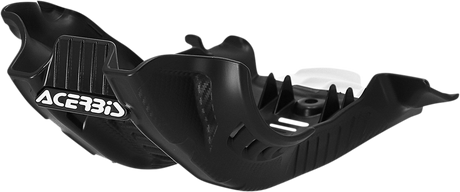 Skid Plate - Black/White - Gas Gas | Husqvarna | KTM 2019 - 2023
