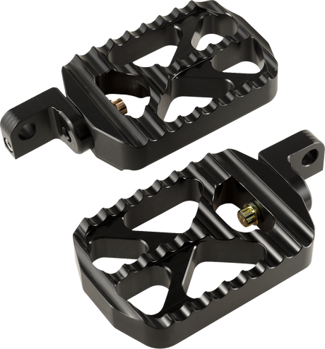 Bear Claw Footpegs - Black - Harley-Davidson 2007 - 2019