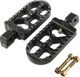 Serrated Footpegs - Black - Long 2017 - 2024