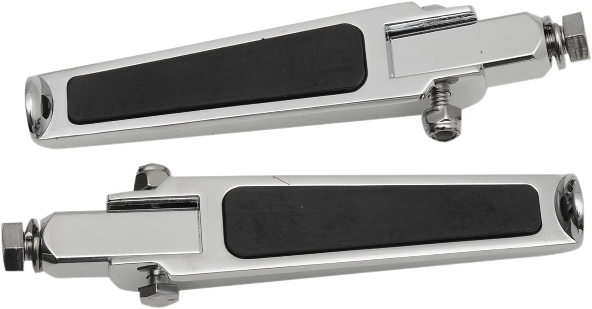 Bolt-On Footpegs - Rubber Inlay