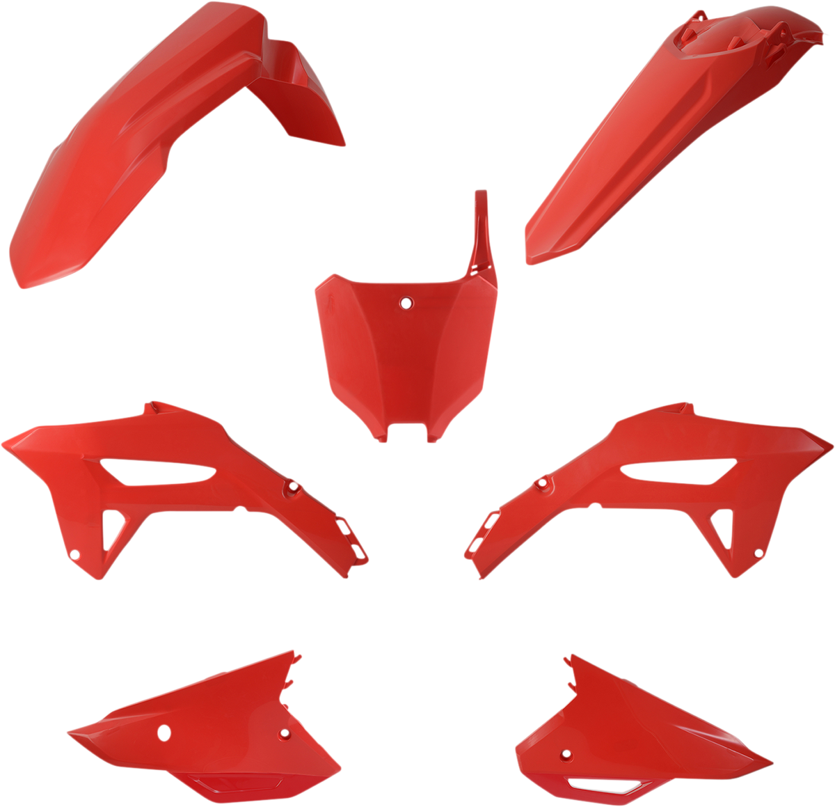 5 Piece Replica Body Kit - Red - CRF 250R/450R 2021 - 2024