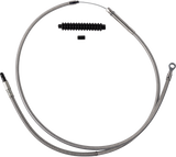 High-Efficiency Stainless Steel Clutch Cable for Harley-Davidson - +6\" - \'18-\'23 Softail 2018 - 2023