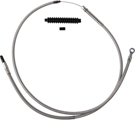 High-Efficiency Stainless Steel Clutch Cable for Harley-Davidson - +6\" - \'18-\'23 Softail 2018 - 2023