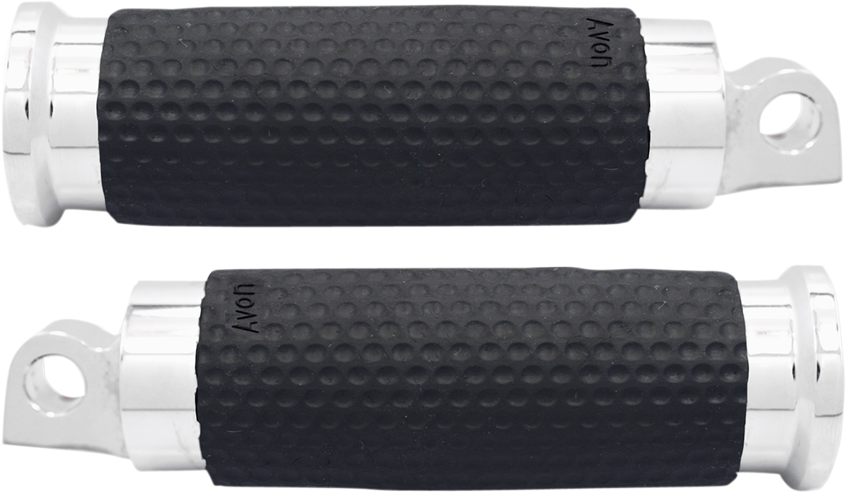 Gel Footpegs - Chrome