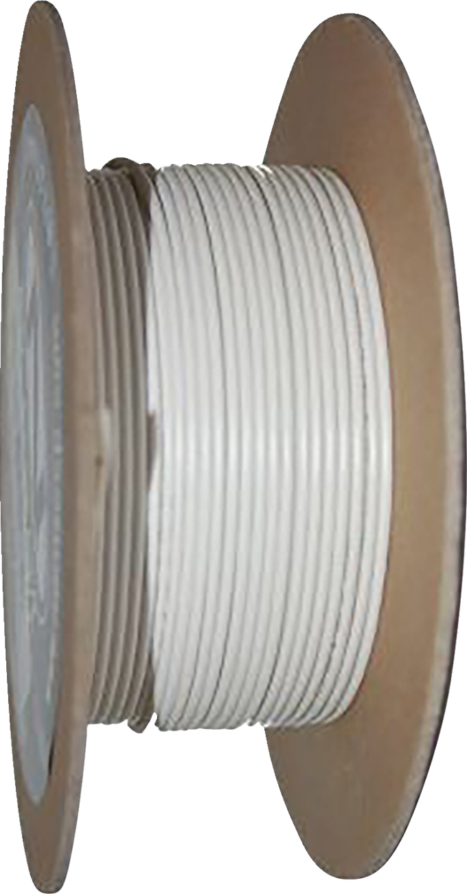 100\' Wire Spool - 18 Gauge - White