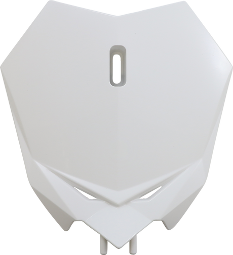 Front Number Plate - White 2021 - 2023