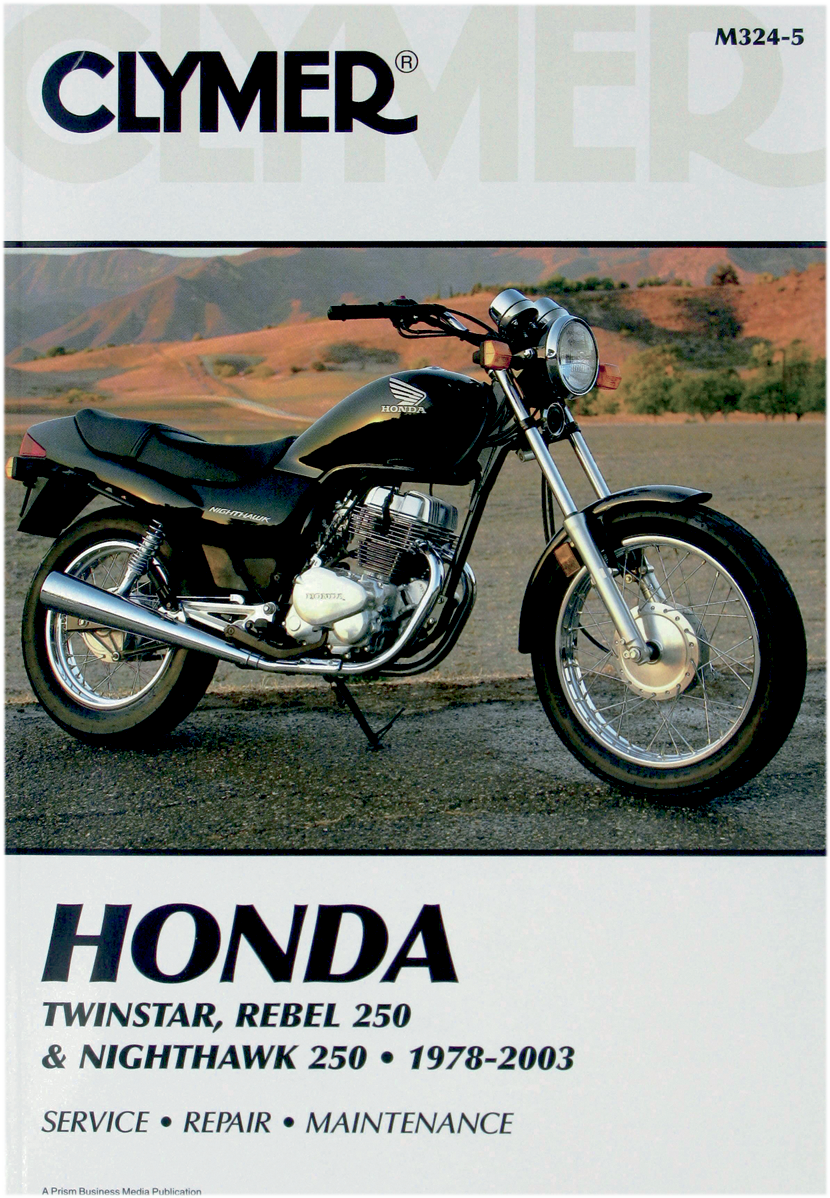 Manual - Honda Rebel 250 1978 - 2008