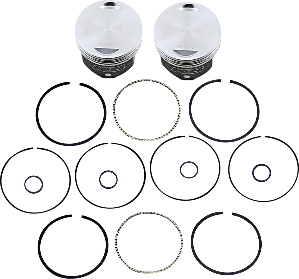 Piston Kit - Twin Cam 88