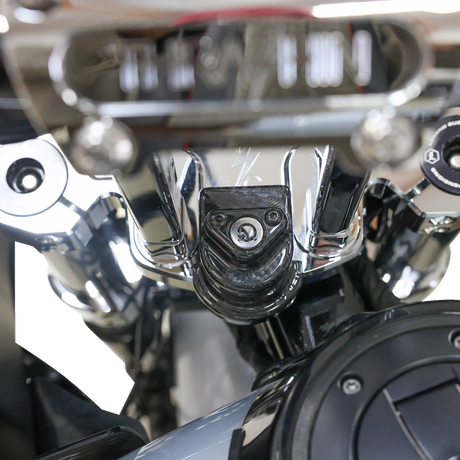 Cover Steering Lock - Gloss Weave Carbon Fiber 2024 - 2024