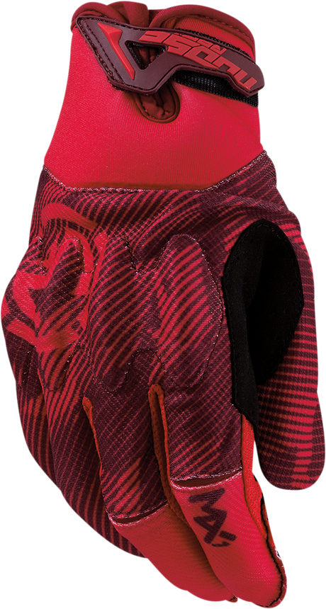 MX1™ Gloves - Red/Black - Large