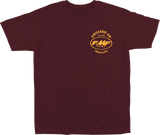 Crossed Up T-Shirt - Maroon - Small