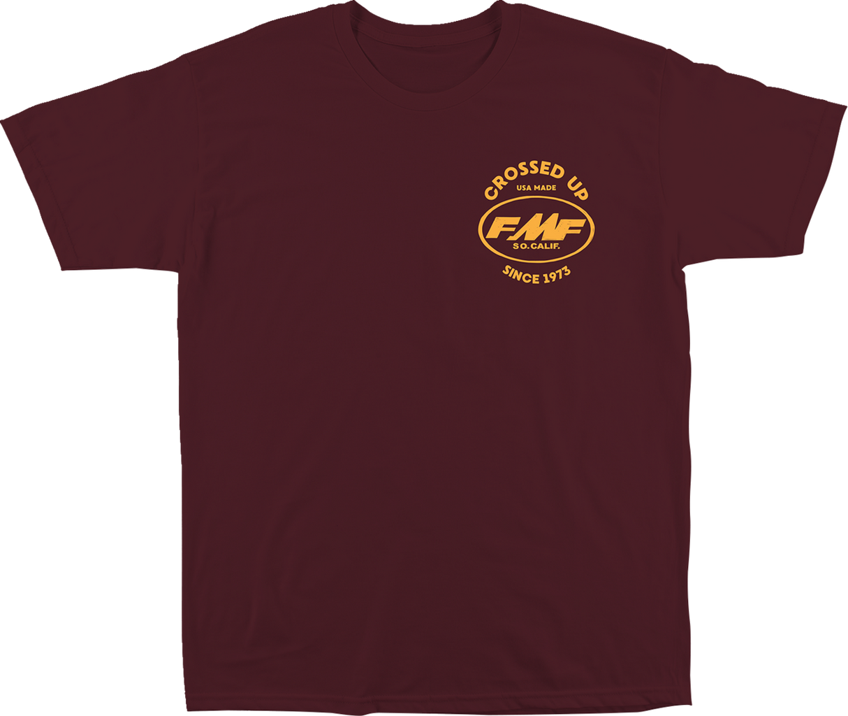 Crossed Up T-Shirt - Maroon - Medium