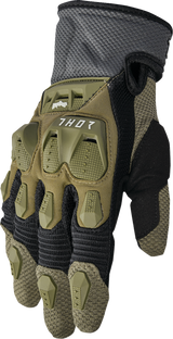 Terrain Gloves - Army/Charcoal - Medium