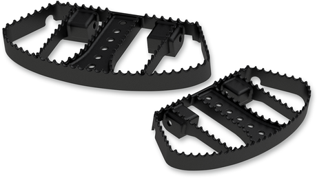 MX Passenger Floorboards - Black - FL 1993 - 2024