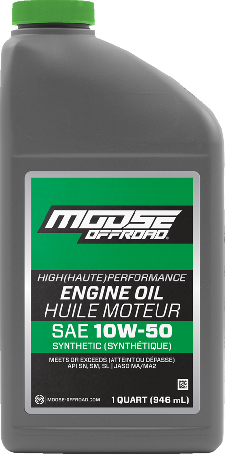 Synthetic Engine Oil - 10W-50 - 1 US quart