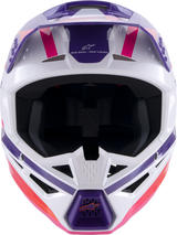 SM3 Helmet - Heat - Gloss White/Purple/Pink - Large