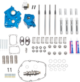 Cam Chest Kit with Plate - Chain Drive - Oil Cooled - 550 Cam - Chrome Pushrods - M8 2017 - 2021
