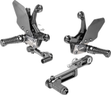 Adjustable Rearset - AS31GT - Black - Suzuki 1998 - 2007