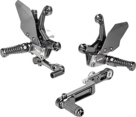 Adjustable Rearset - AS31GT - Black - Suzuki 1998 - 2007