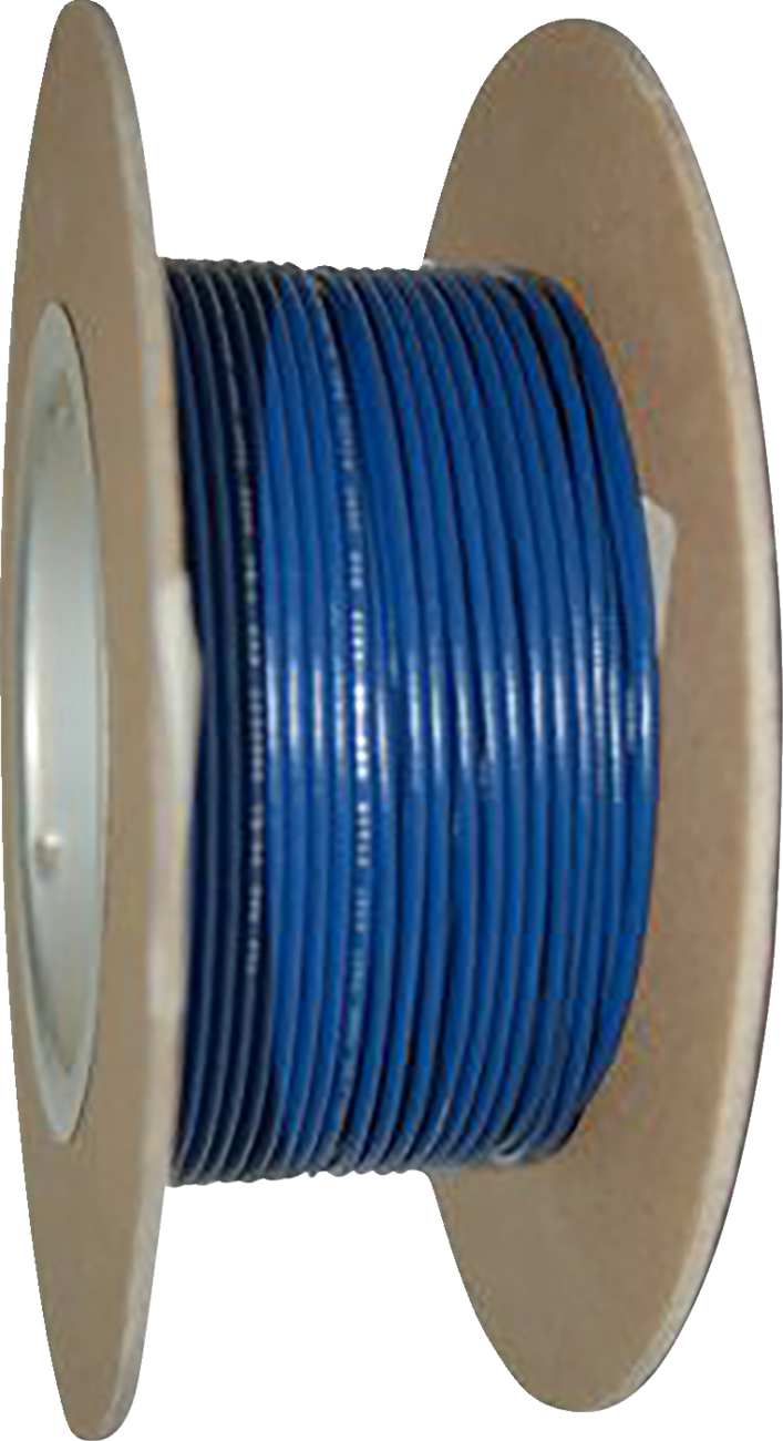 100\' Wire Spool - 20 Gauge - Blue