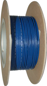 100\' Wire Spool - 20 Gauge - Blue