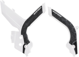 X-Grip Frame Guards - White/Black - KTM 2020 - 2023