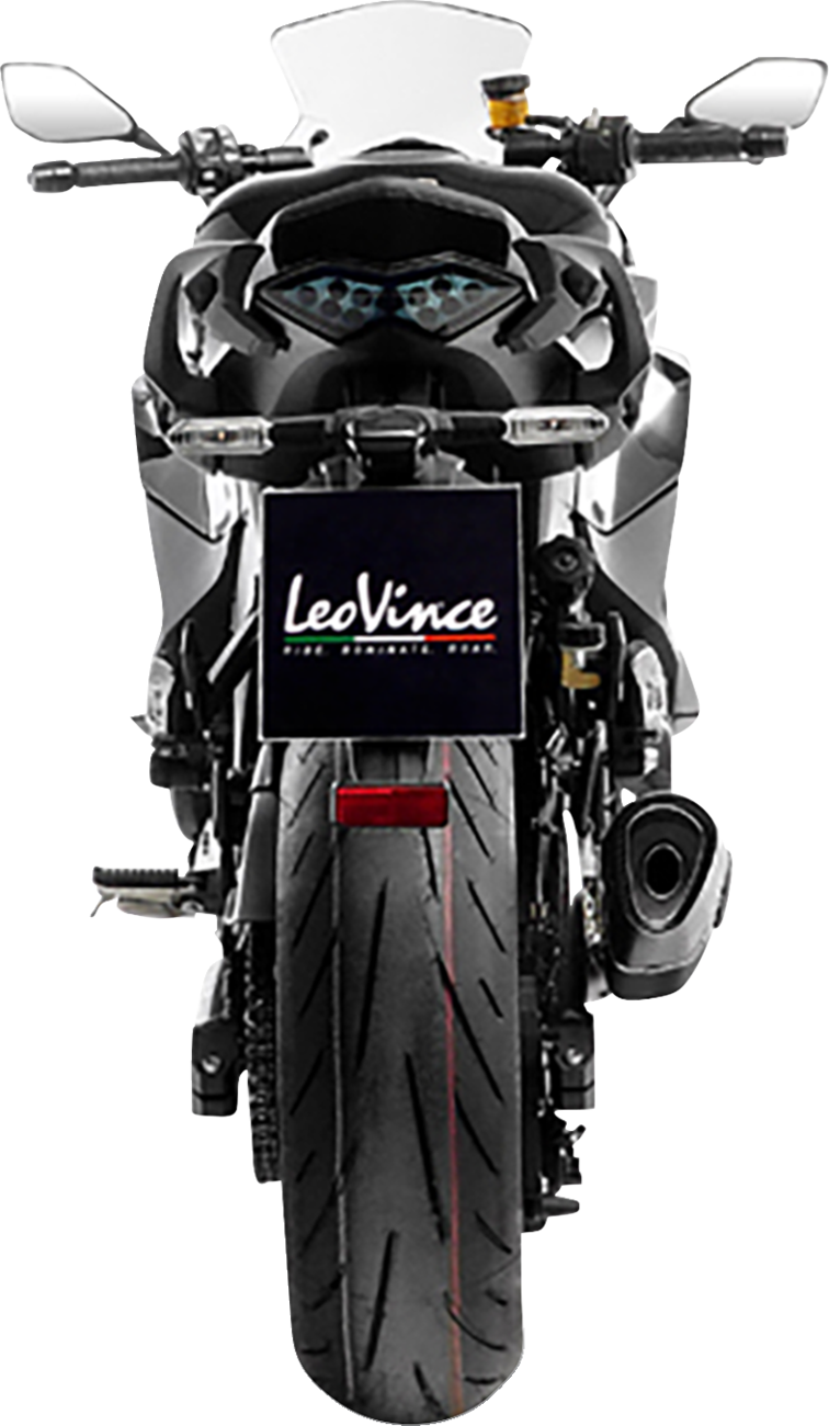 LV-14 R Slip-On Muffler - Black - Ninja 1000 SX 2020 - 2024