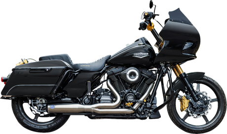 2-into-1 Qualifier Exhaust System - Race Only - Brushed Stainless 2017 - 2023