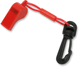 Whistle With Clip - Red
