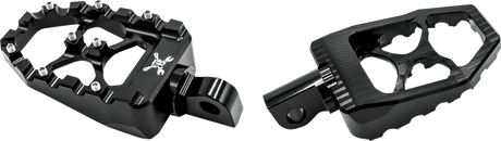 MX Evolution Driver Pegs - Black - Sportster/Dyna 1997 - 2022