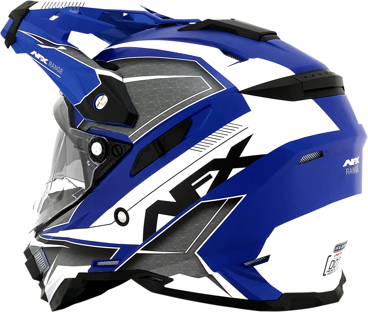 FX-41 Helmet - Range - Matte Blue - Large
