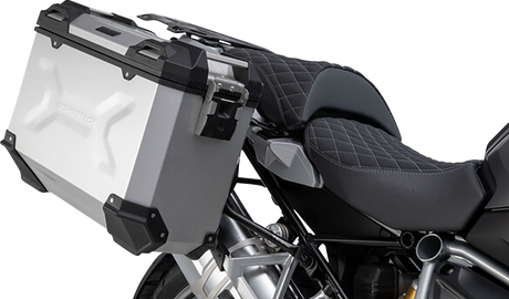 TRAX ADV Aluminum Case System - Silver - BMW R 1200/1250 GS \'12-\'24 2012 - 2024