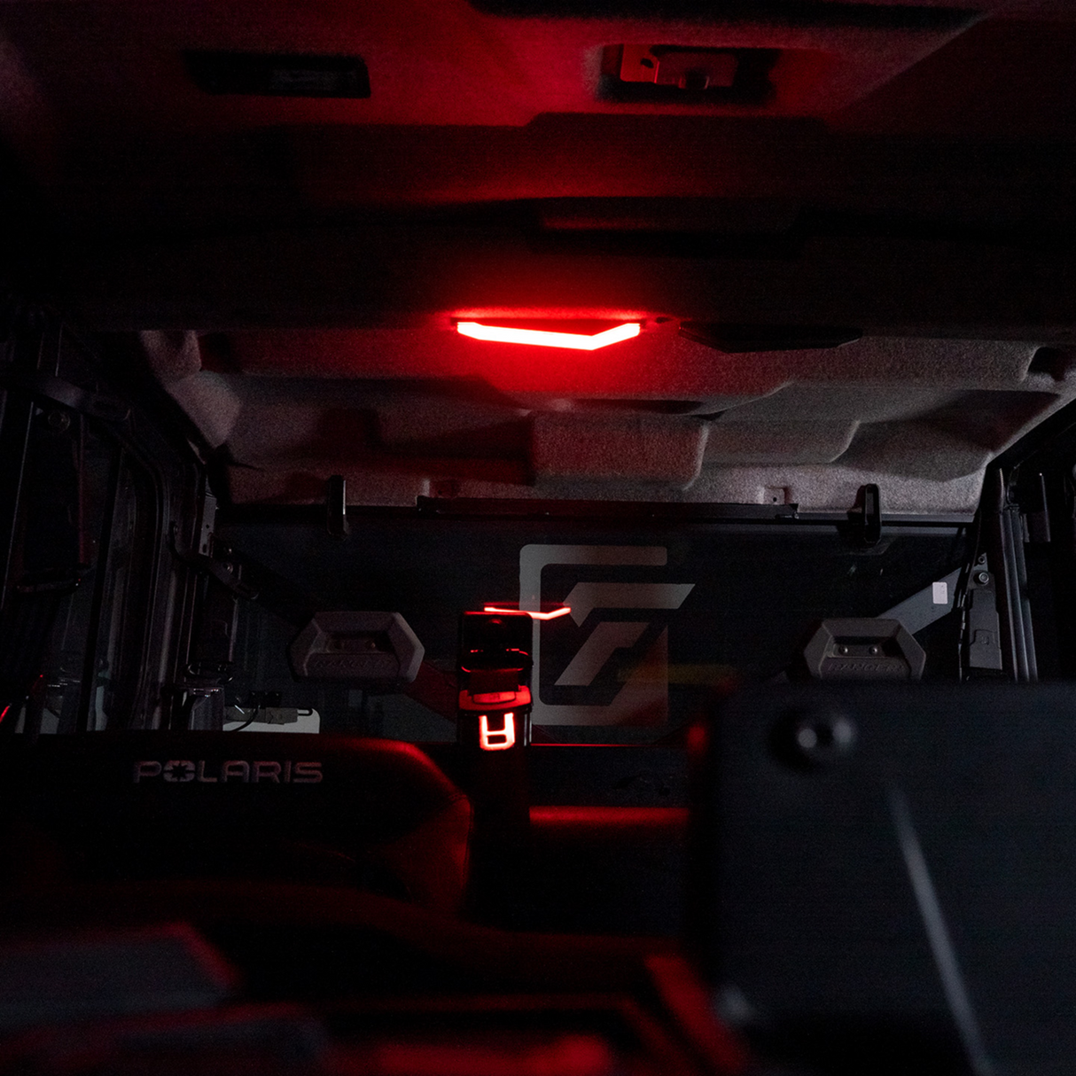 Dome Light - Auto Glow - Red - Universal