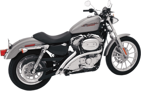 Radial Sweeper Exhaust - Chrome - \'07-\'13 XL 2007 - 2013