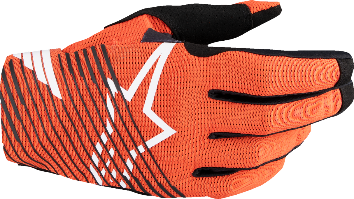 Radar Pro MX Gloves - Hot Orange - Medium