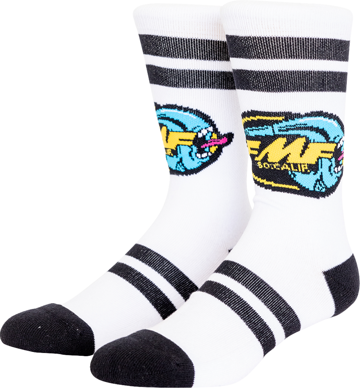 FMF Screaming White Socks - White - One Size