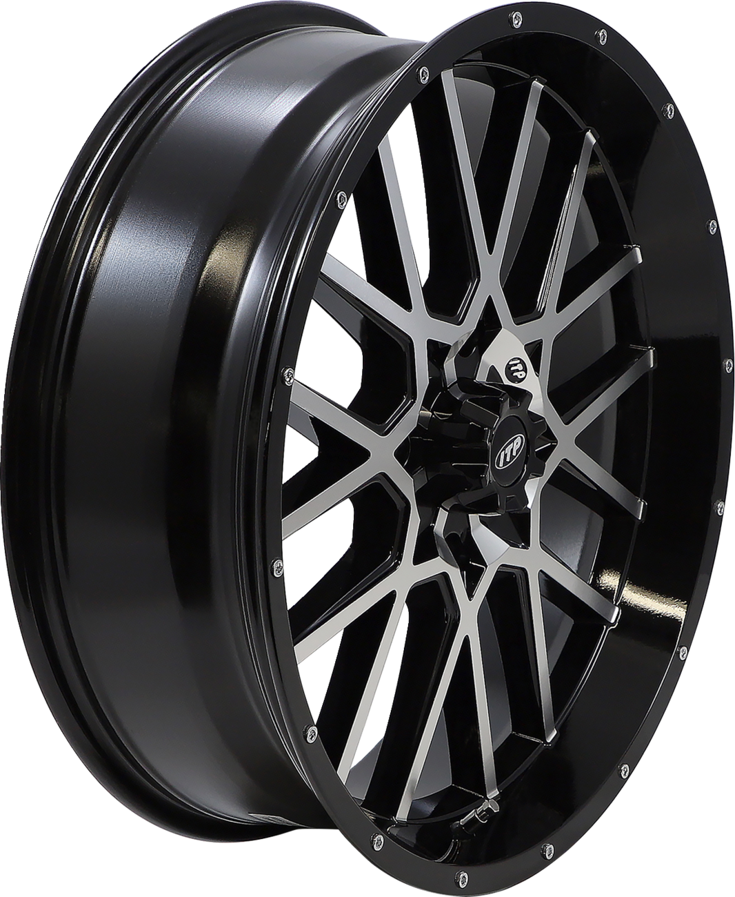 Wheel - Hurricane - Front/Rear - Black Machined - 20x6.5 - 4/137 - 4+2.5 (+10 mm) 2011 - 2023