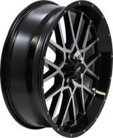 Wheel - Hurricane - Front/Rear - Black Machined - 20x6.5 - 4/137 - 4+2.5 (+10 mm) 2011 - 2023