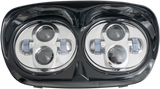 LED Headlight Assembly - Road Glide - Chrome 1998 - 2013