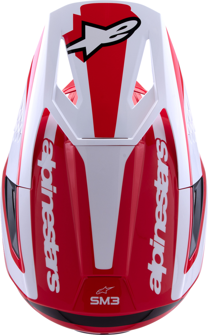 SM3 Helmet - Heat - Gloss Red/White/Black - Large