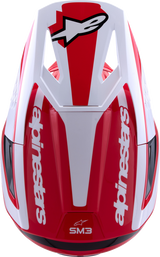 SM3 Helmet - Heat - Gloss Red/White/Black - Large