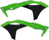 Radiator Shrouds - Green/Black 2017 - 2018