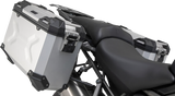 TRAX ADV Aluminum Case System - Silver - Triumph Tiger/Tiger Explorer 1200 \'12-\'21 2012 - 2021