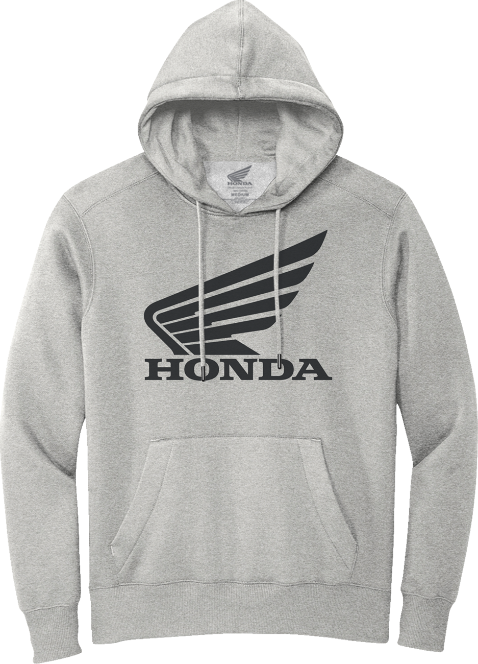 Honda Wing Hoodie - Gray/Black - Small
